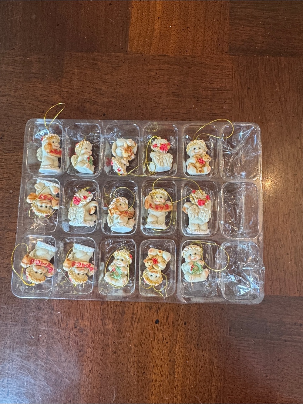 Dreamsicles Cherubs Baby Angels 
Set of 15 Christmas Mini Ornaments
